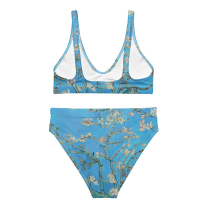 Vincent van Gogh Almond Blossom high-waisted bikini