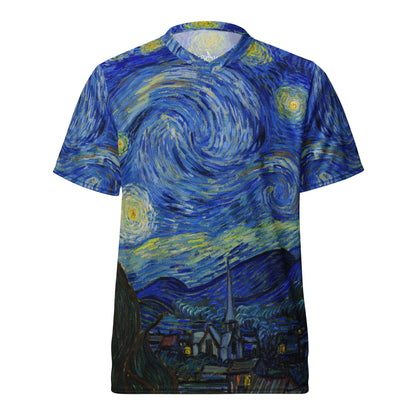 Van Gogh Starry Night unisex sports jersey