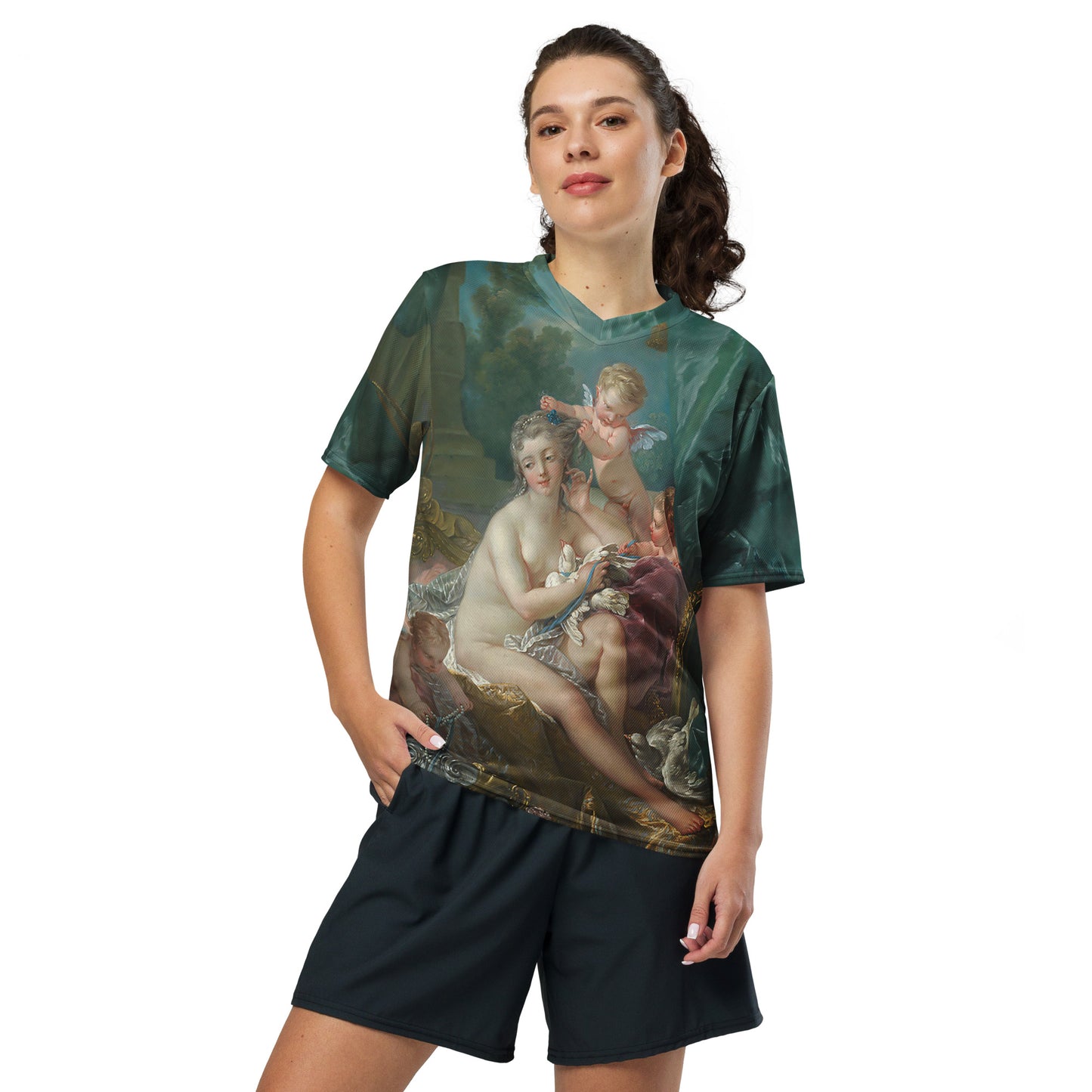 The Toilette of Venus unisex sports jersey