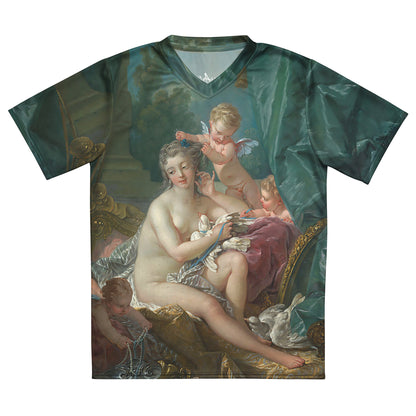 The Toilette of Venus unisex sports jersey