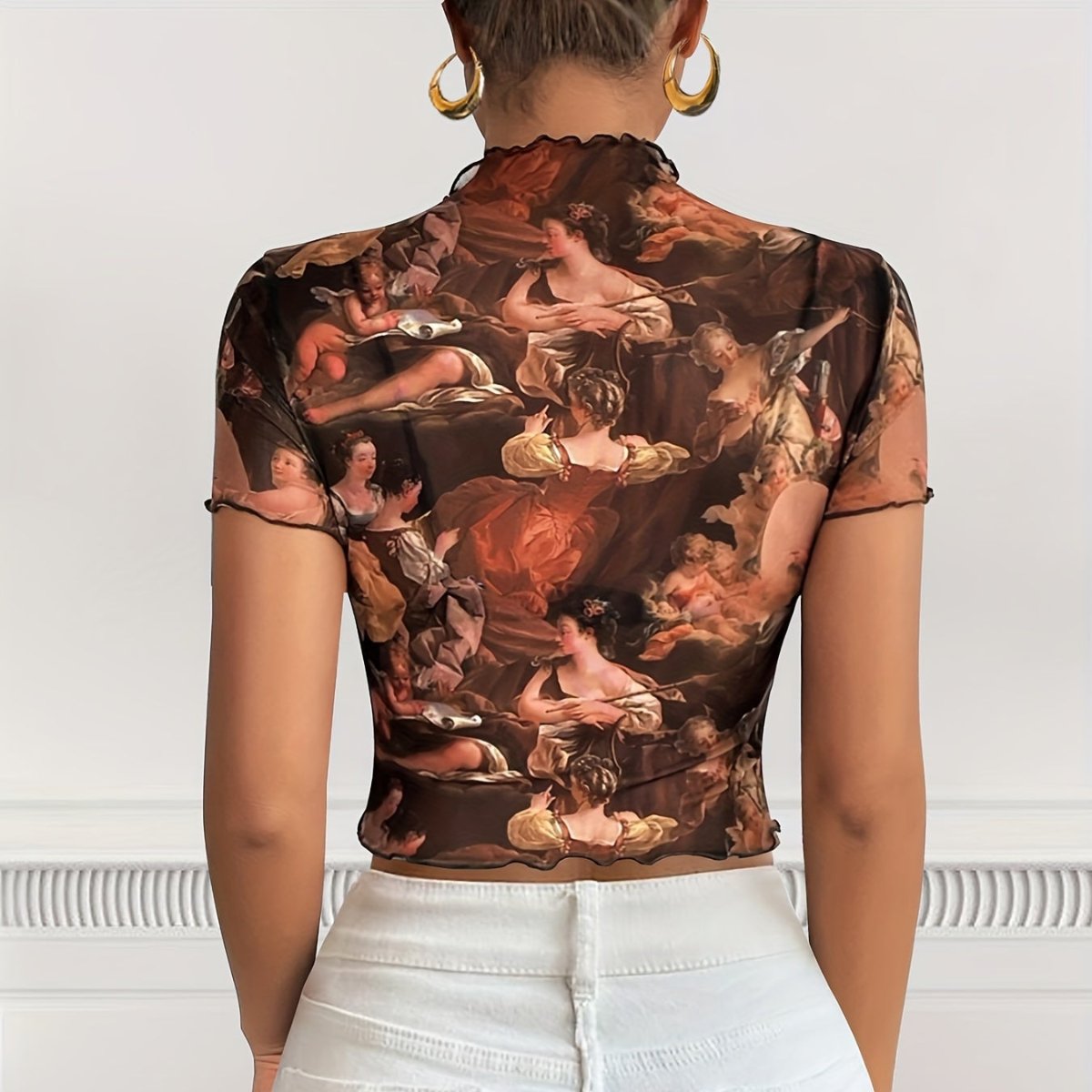 Rococo Angel Inspired Top