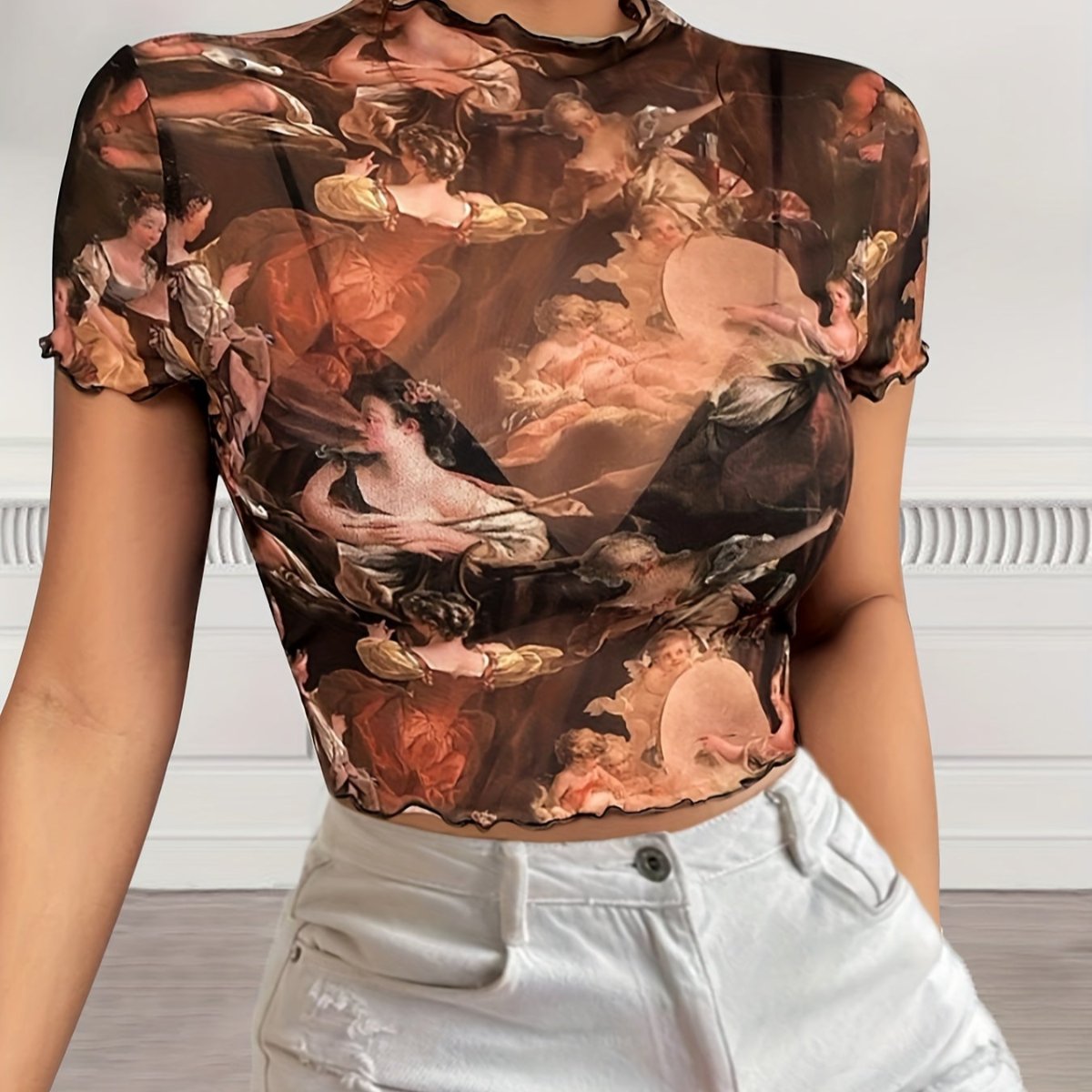 Rococo Angel Inspired Top