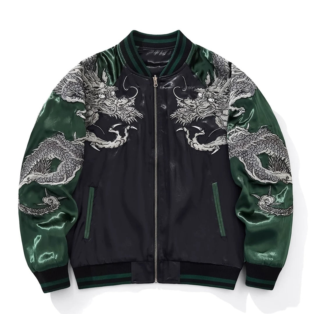 Seiryū Emblem Sukajan Jacket