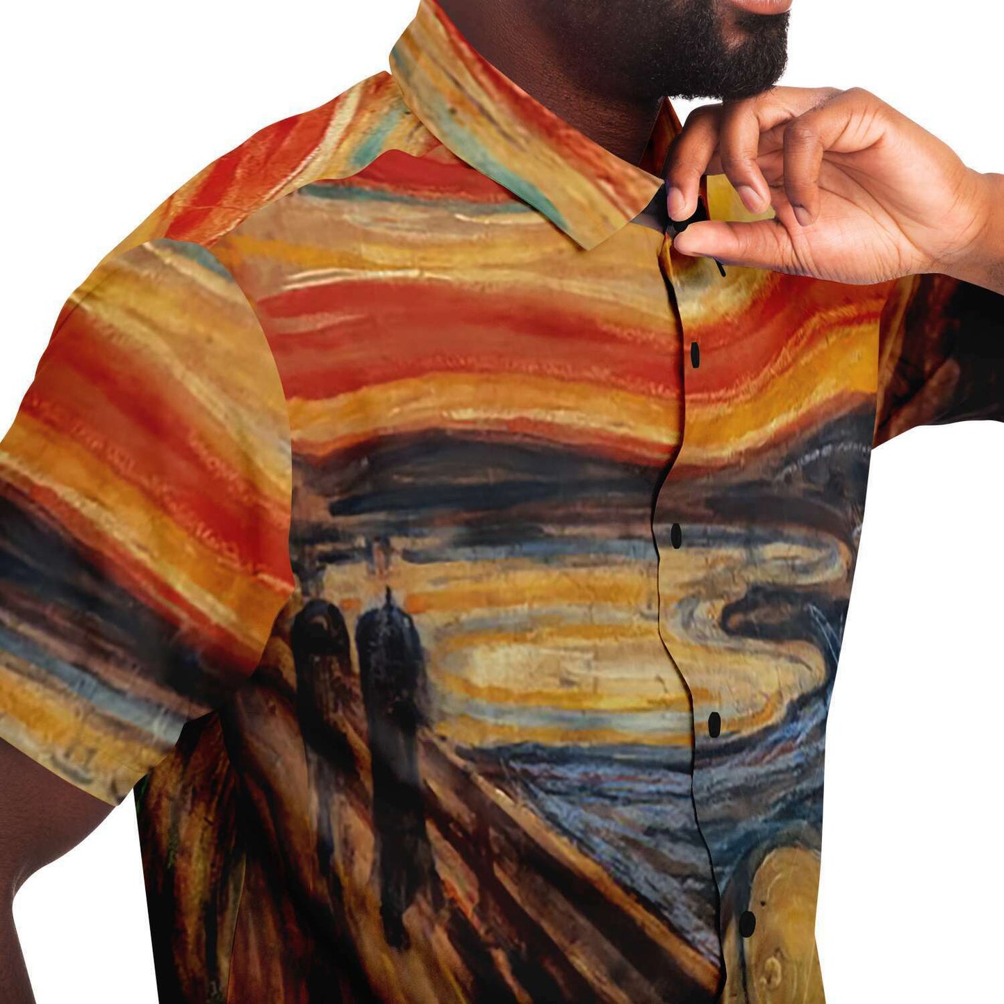 Munch The Scream CHEMISE BOUTONNÉE