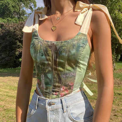Camiseta de tirantes Impresionismo estético