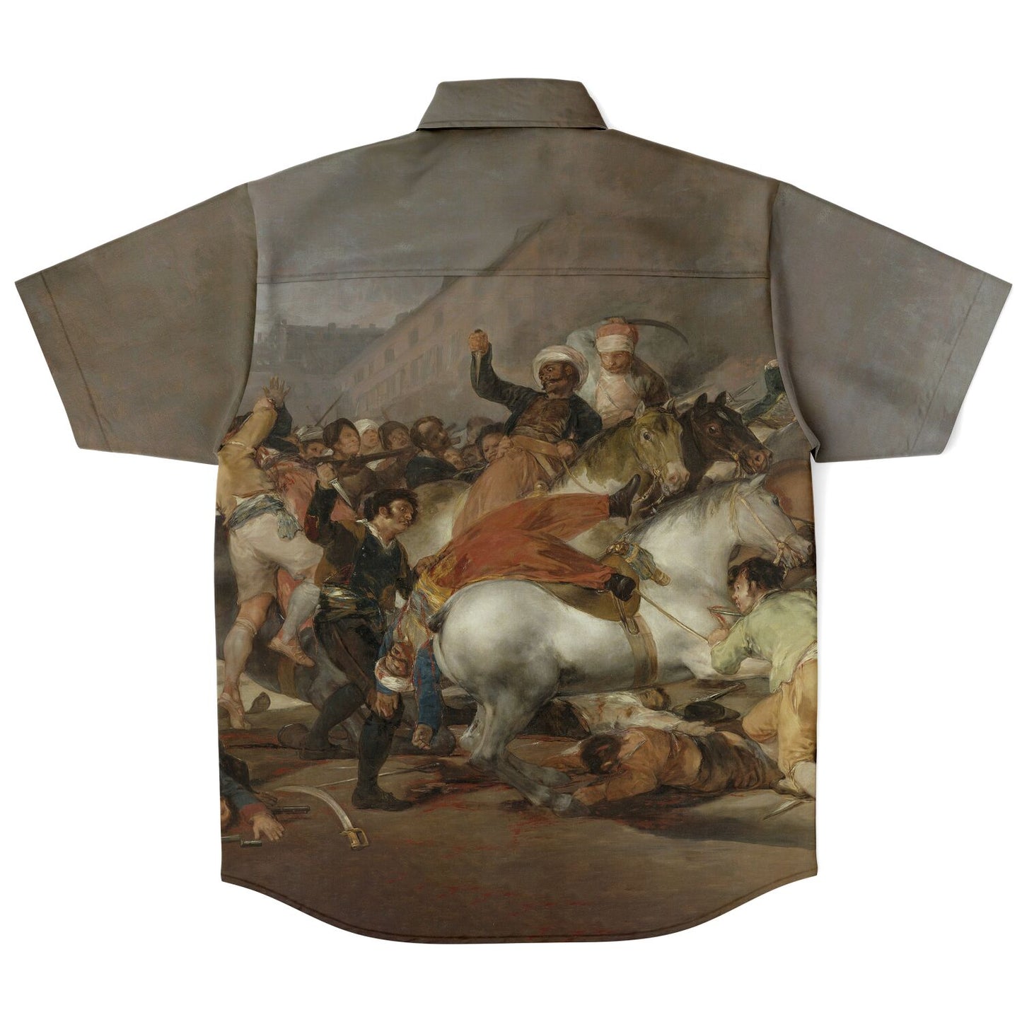 Francisco Goya The Second of May BUTTONED SHIRT