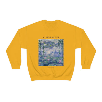 Claude Monet Water Lilies Sweatshirt