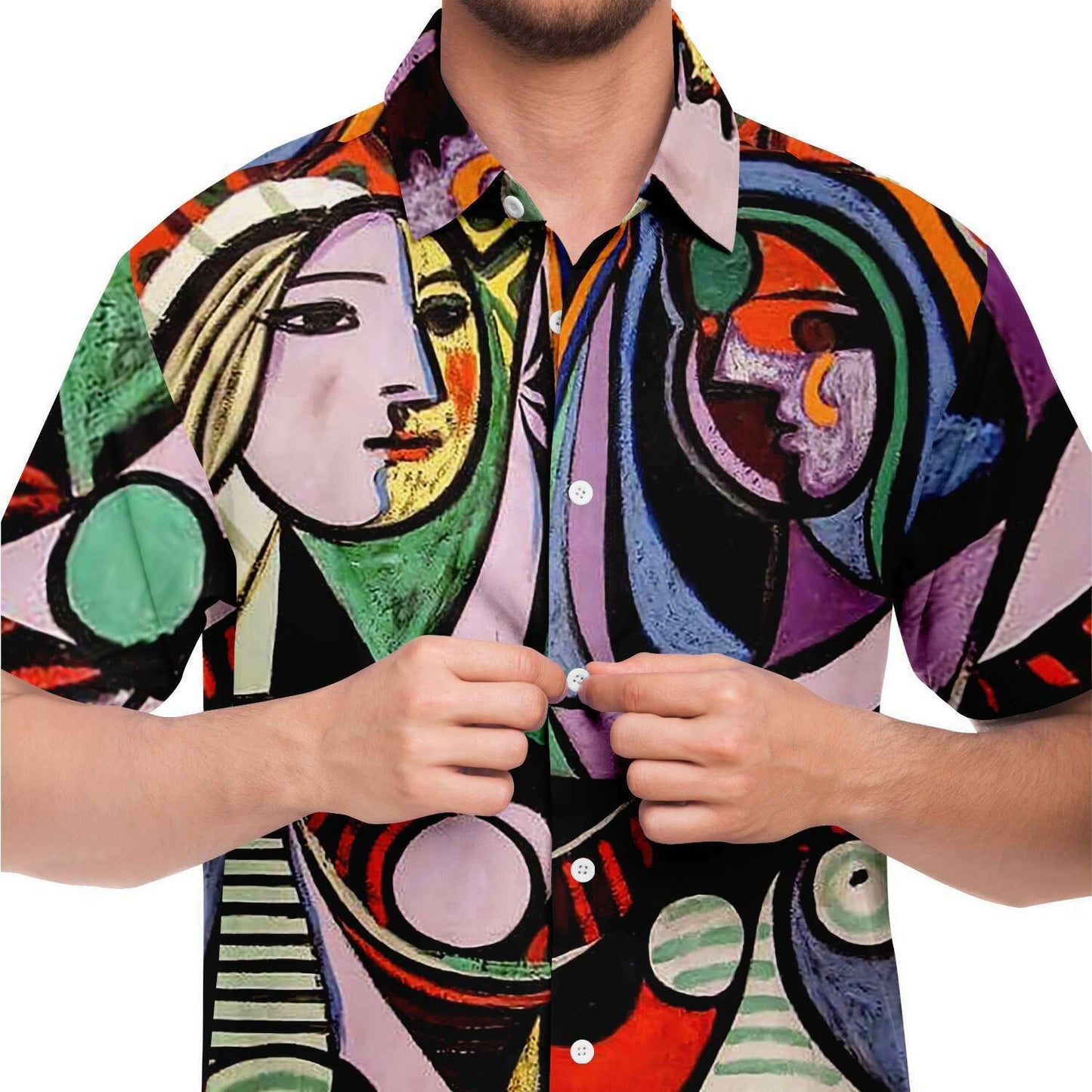 Picasso Chica ante un espejo CAMISA BOTONES
