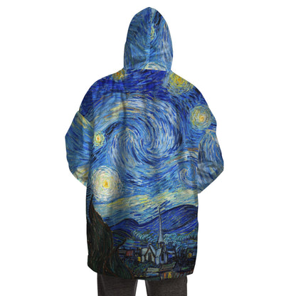 The starry night Van Gogh Snug Hoodie