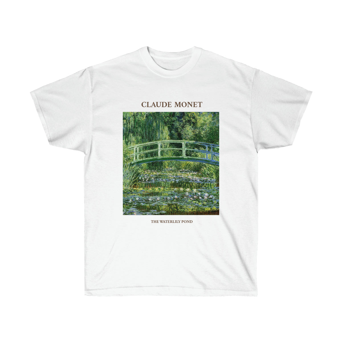 Claude Monet The Waterlily Pond T-shirt