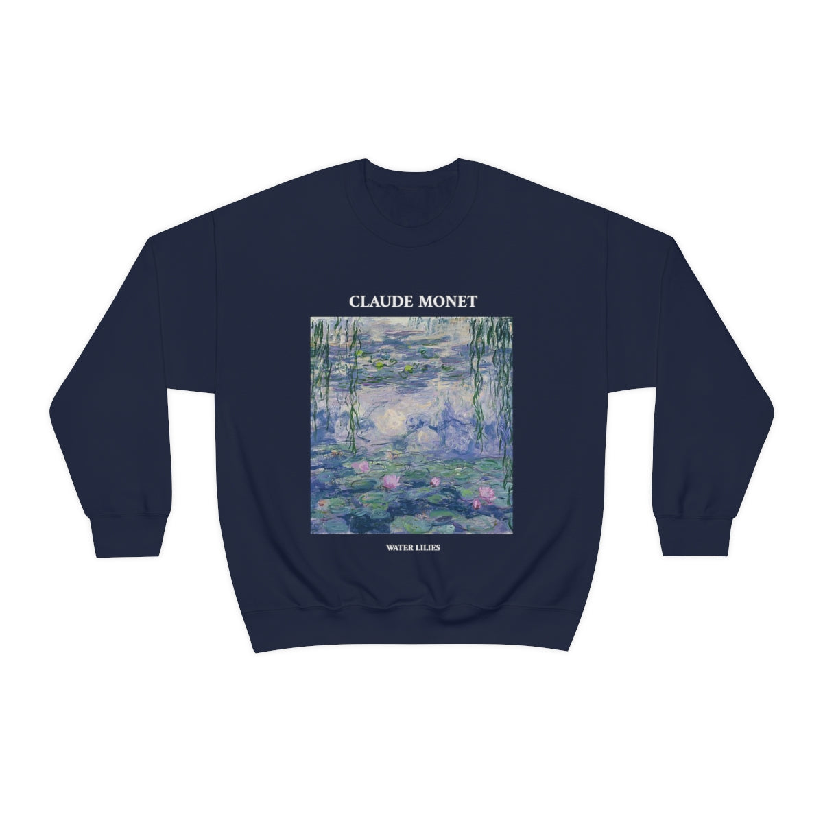 Claude Monet Water Lilies Sweatshirt