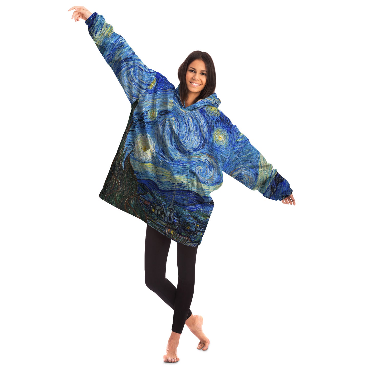 The starry night Van Gogh Snug Hoodie