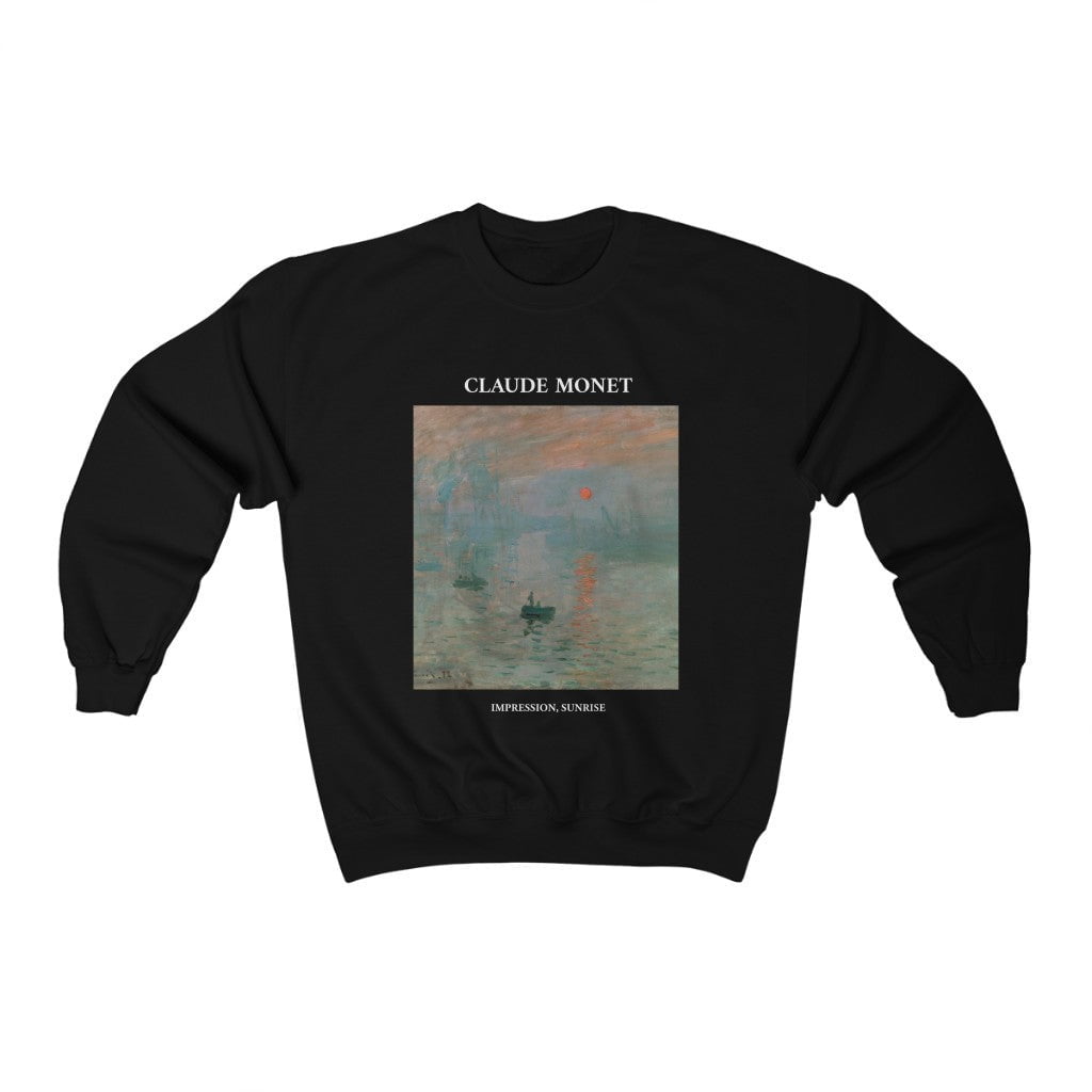 Claude Monet Impression, Sunrise Sweatshirt