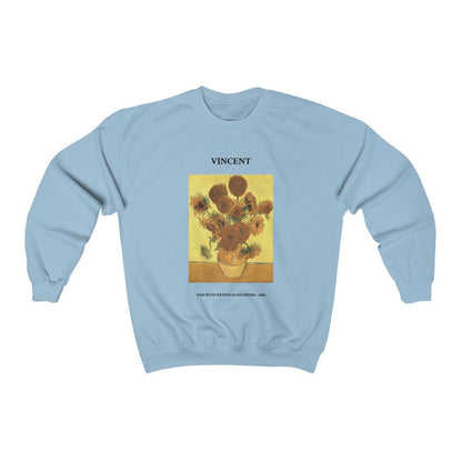 Vincent van Gogh Vase with Fifteen Sunflowers Sweatshirt