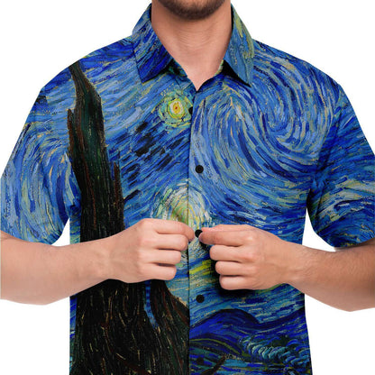 Vincent van Gogh The Starry Night BUTTONED SHIRT