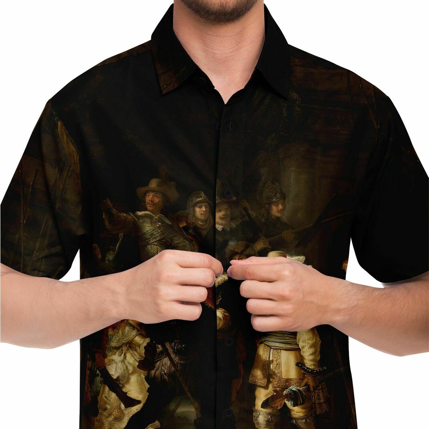 Rembrandt The Night Watch BUTTONED SHIRT