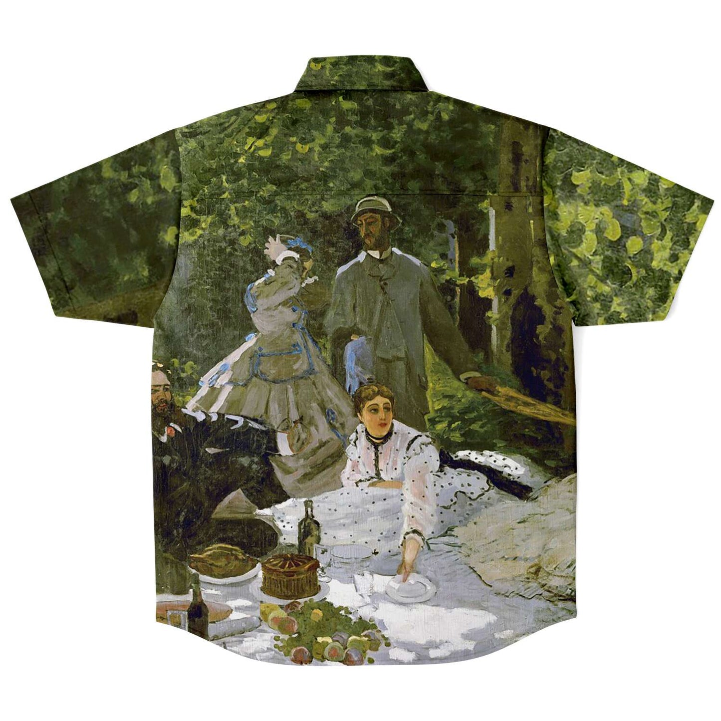 Monet Luncheon on the Grass  BUTTONED SHIRT