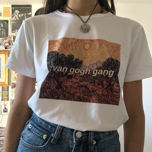 Camiseta banda van gogh