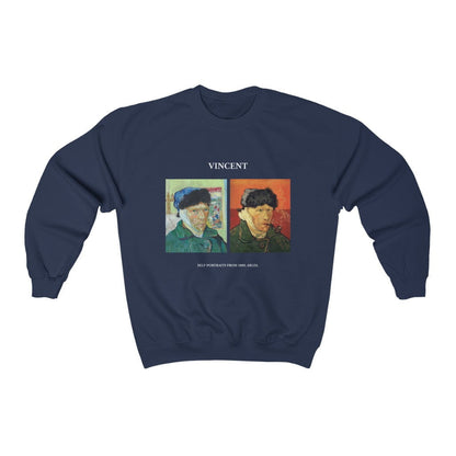 Van Gogh Self-portraits from 1889, Arles Sweatshirt