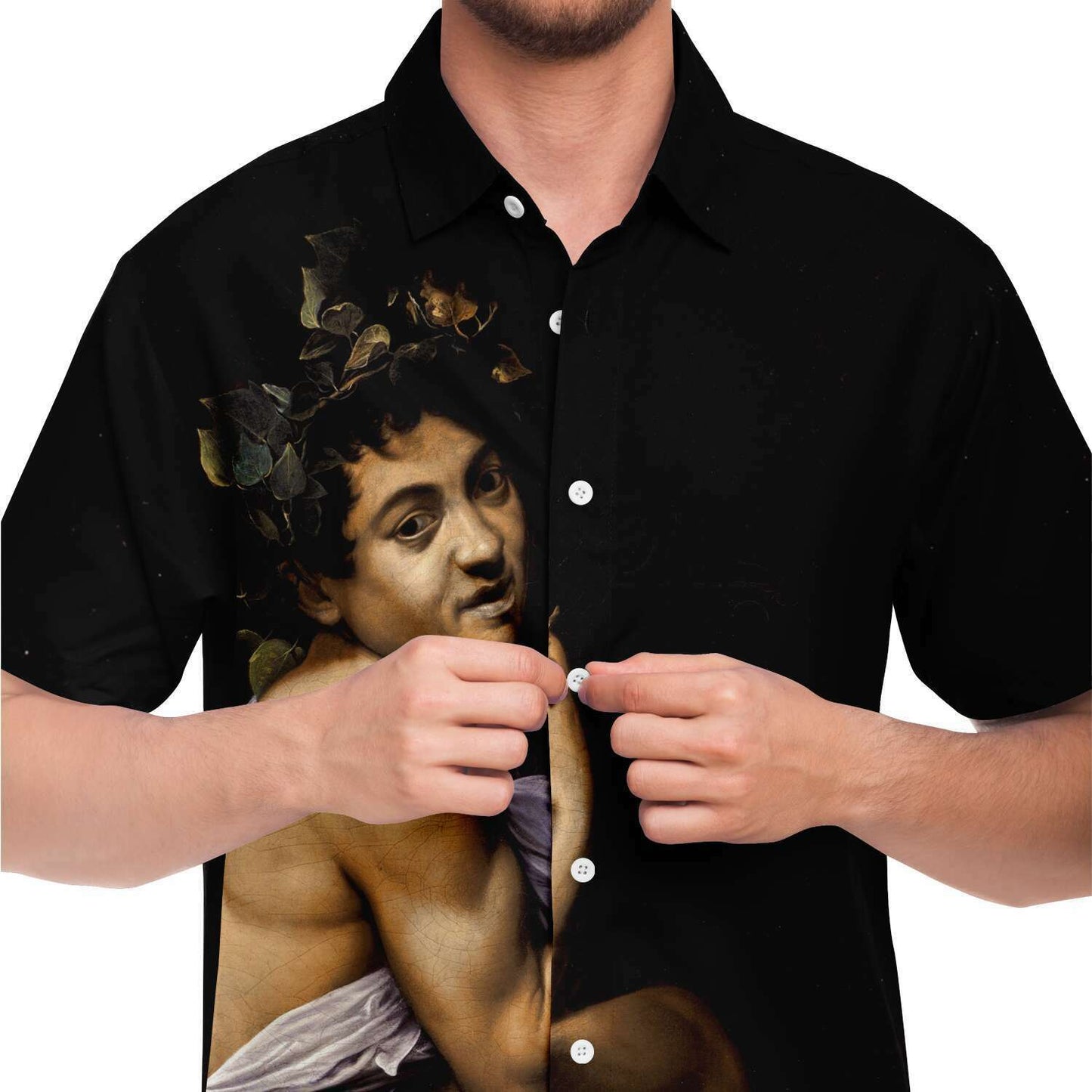 CARAVAGGIO YOUNG SICK BACCHUS BUTTONED SHIRT