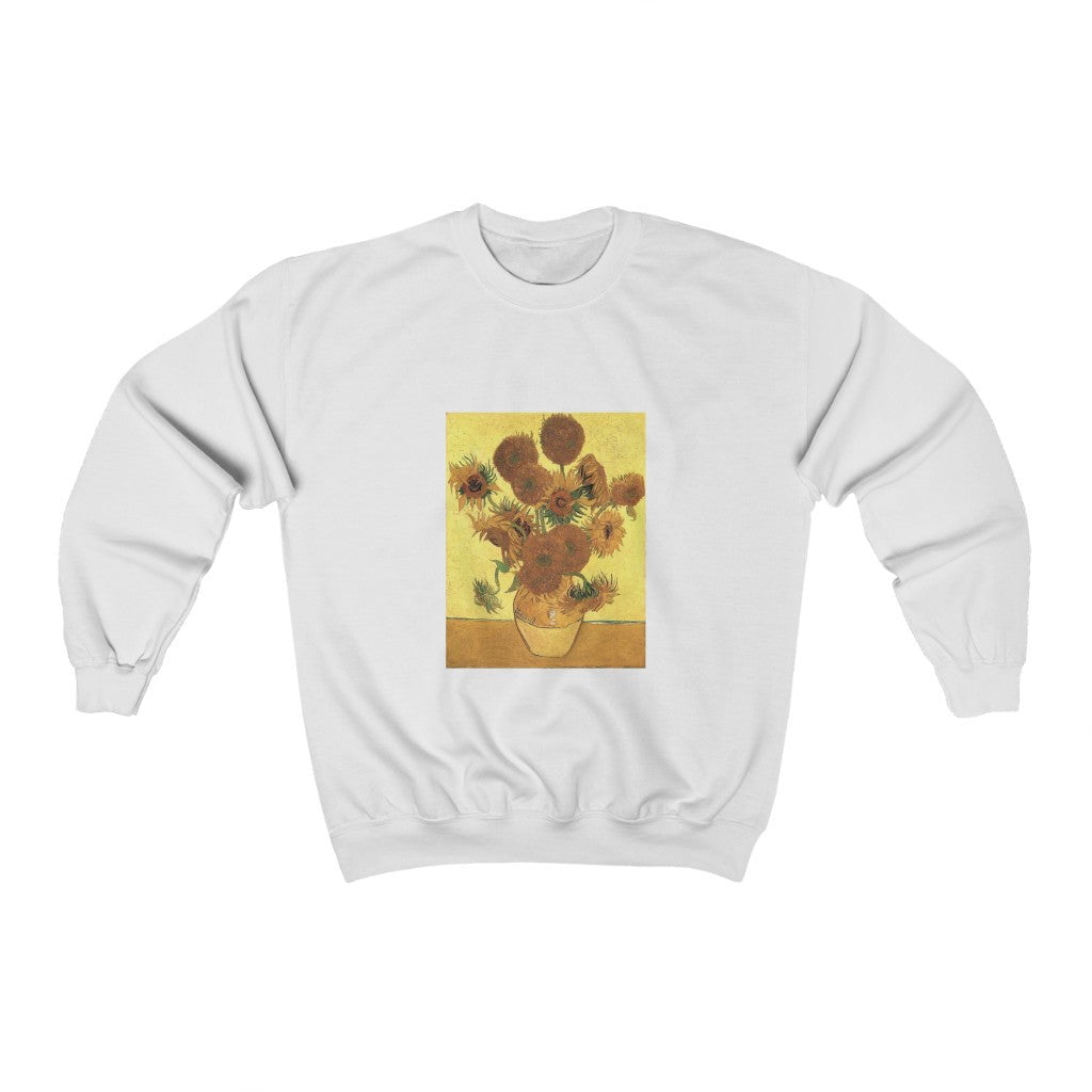 Vincent van Gogh Vase with Fifteen Sunflowers Sweatshirt