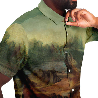 CHEMISE BOUTONNÉE Leonardo Da Vinci Mona Lisa
