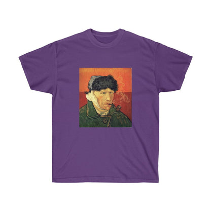 Vincent van Gogh Self-Portrait with Bandaged Ear and Pipe T-shirt