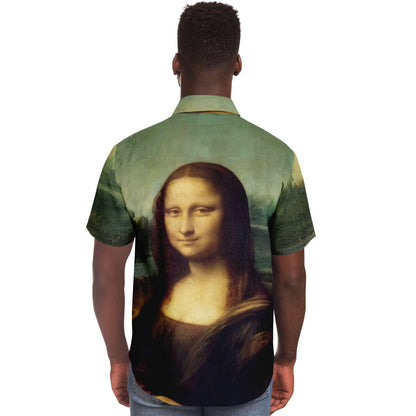 CHEMISE BOUTONNÉE Leonardo Da Vinci Mona Lisa