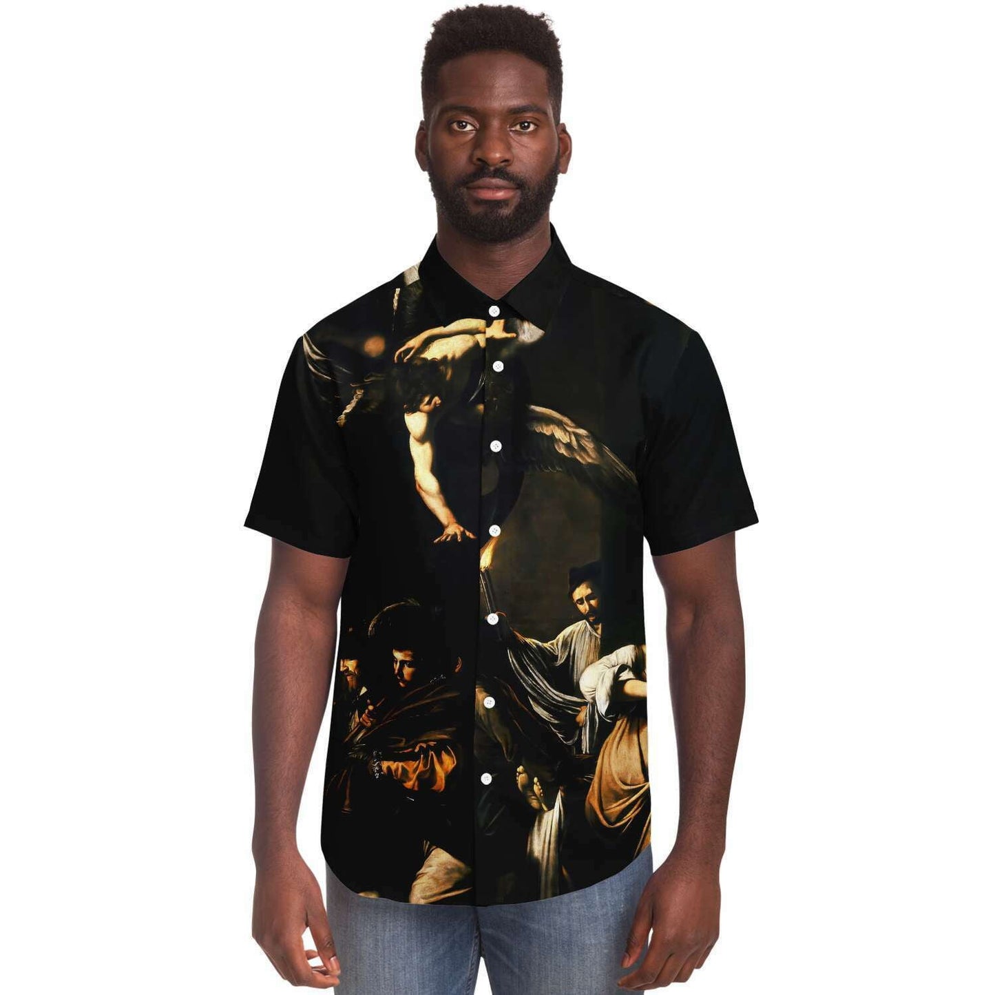 CAMISA BOTONES SIETE OBRAS DE MISERICORDIA