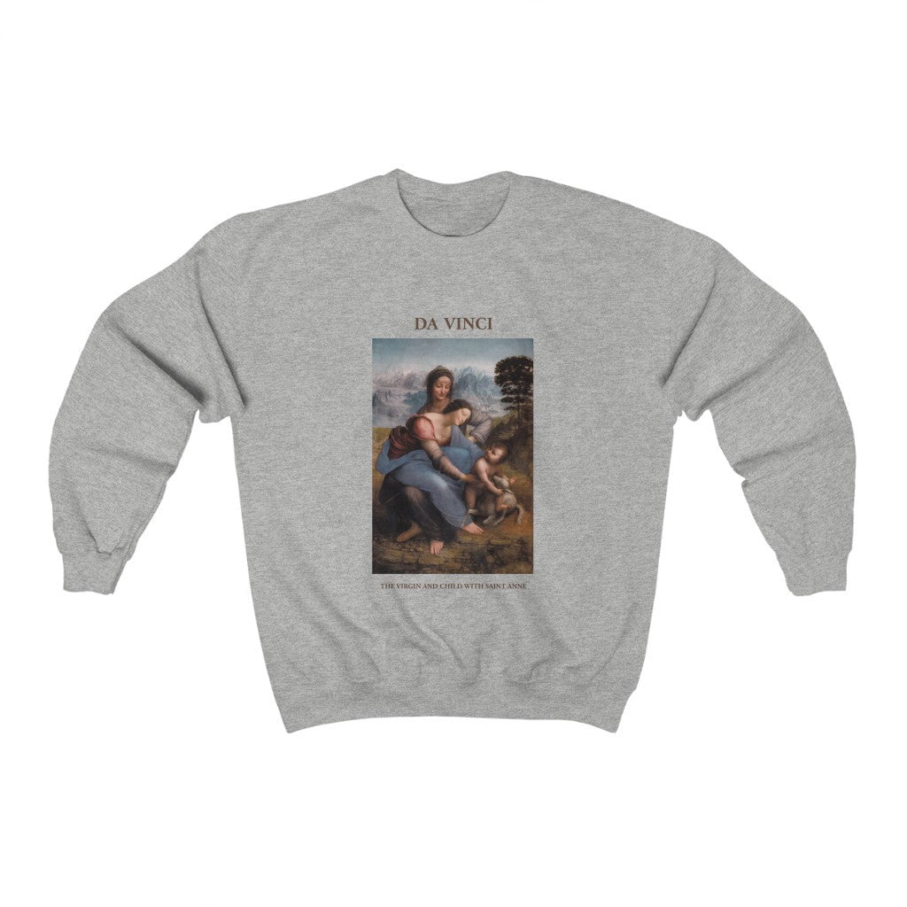 Leonardo da Vinci The Virgin and Child with Saint Anne Sweatshirt