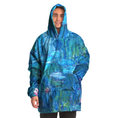 Water Lilies Monet Snug Hoodie