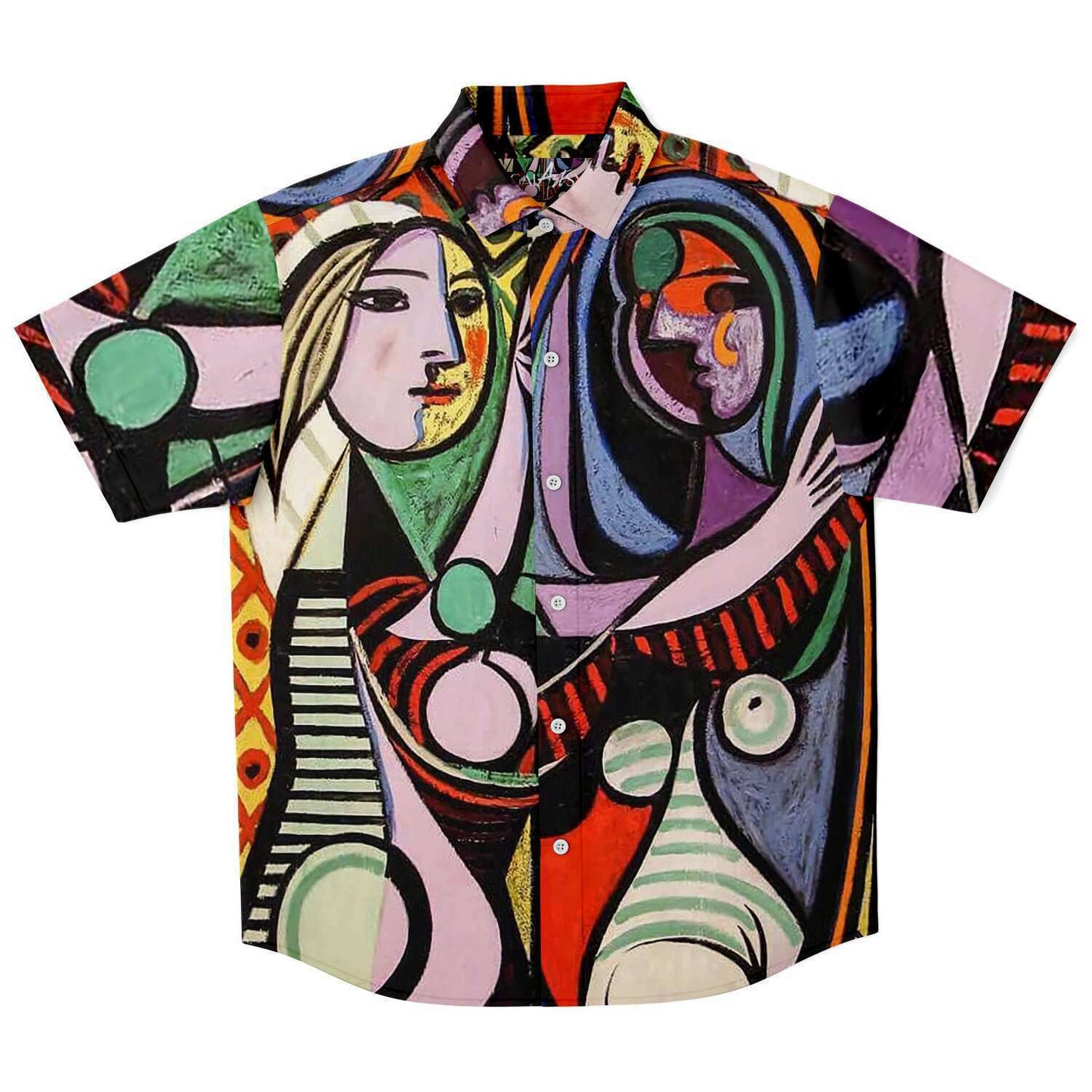 Picasso Chica ante un espejo CAMISA BOTONES