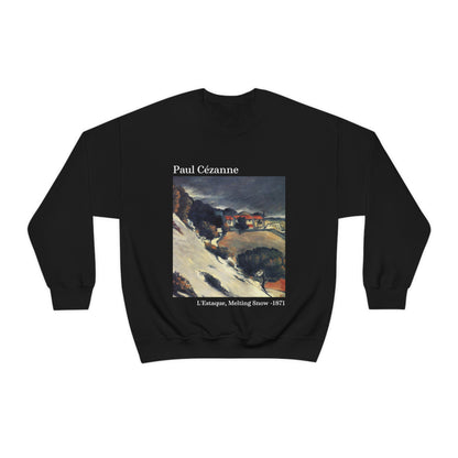 Paul Cézanne L'Estaque, Sudadera con nieve derretida