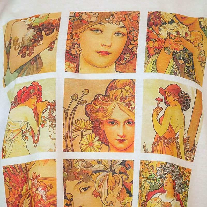 Camiseta Alphonse Mucha Rejilla