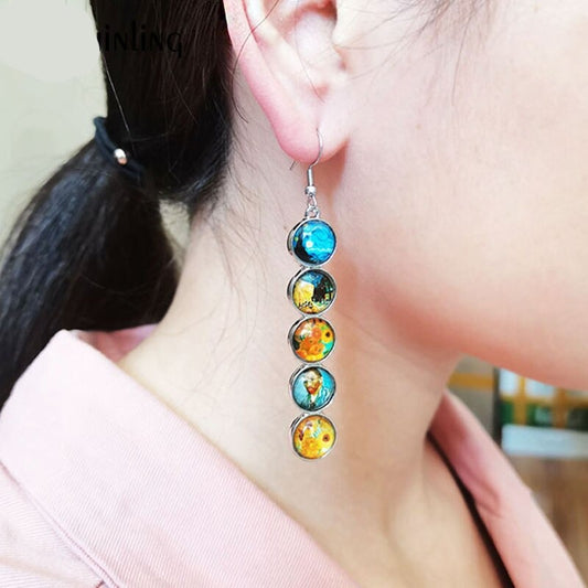 "Van Gogh's Greatest Hits" Earrings