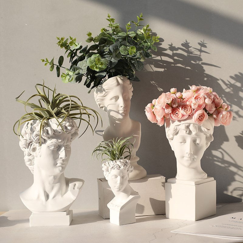 Vases à fleurs Statue Renaissance