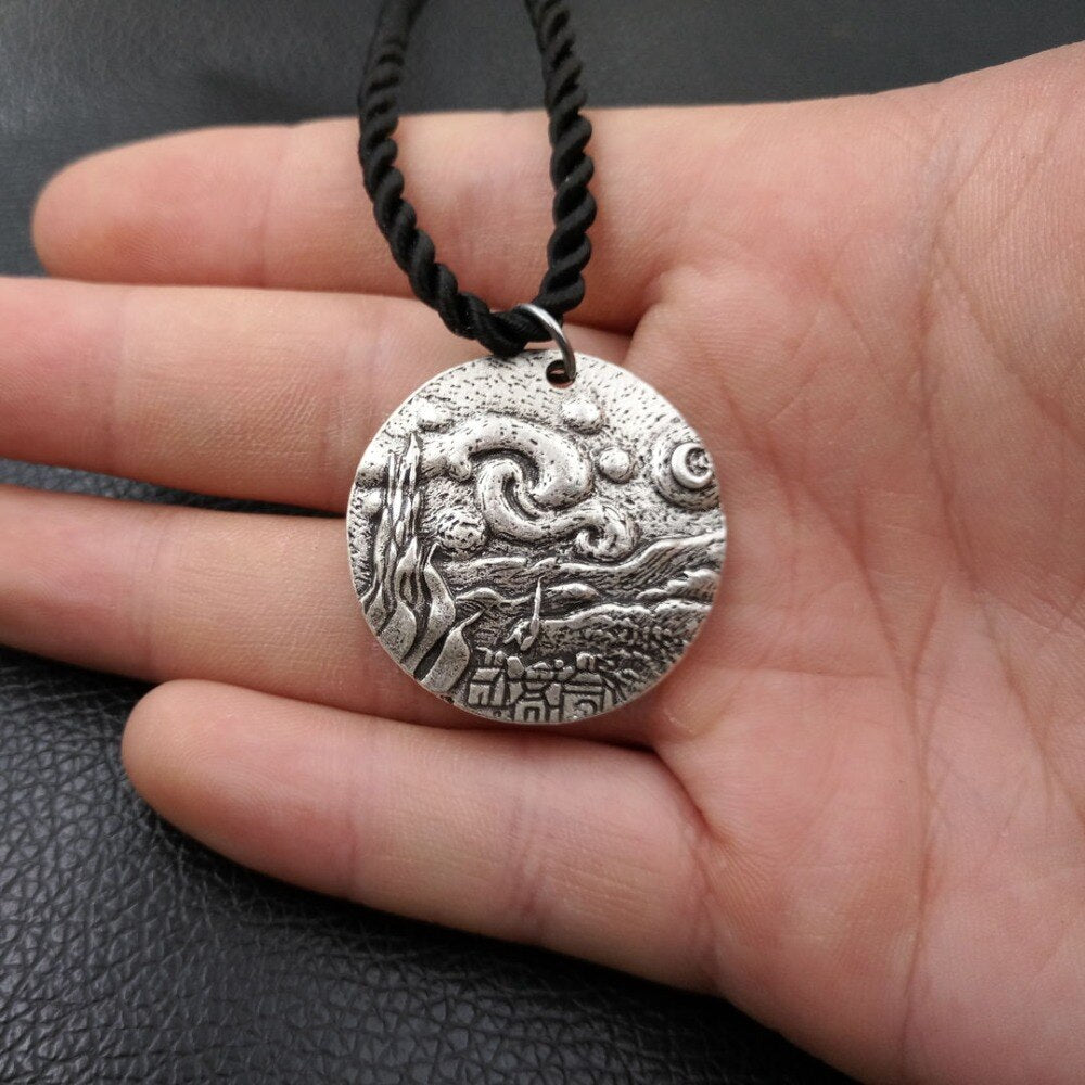 The Starry Night Van Gogh Necklace