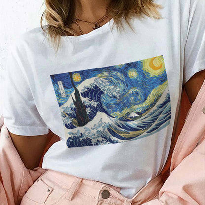 La ola estrellada de kanagawa