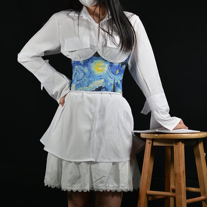 Starry Night Underbust Corset