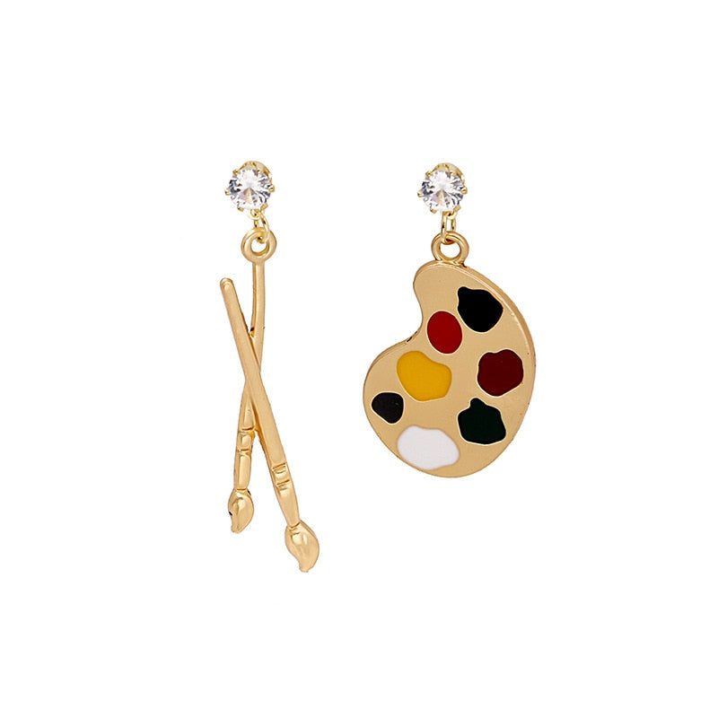 The painter earrings