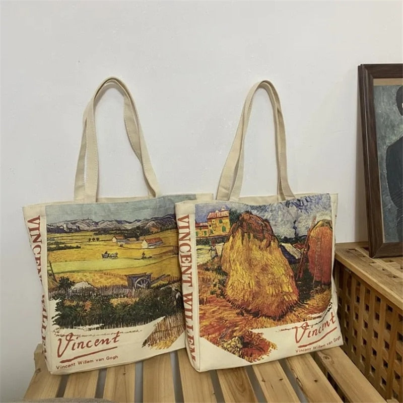 Vincent Van Gogh Artsy tote bags