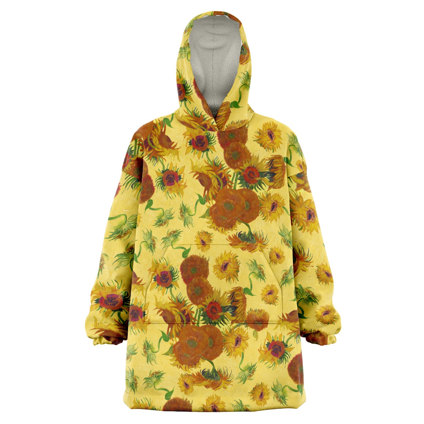 Sunflowers Van Gogh Snug Hoodie