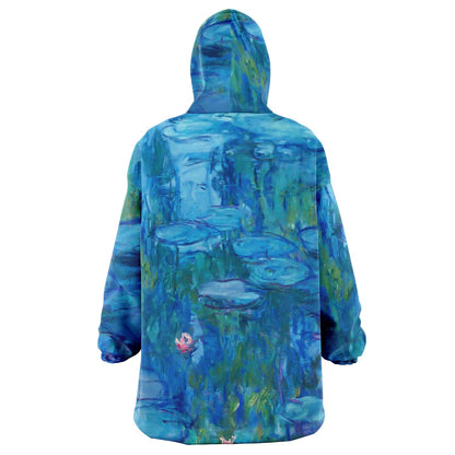 Water Lilies Monet Snug Hoodie