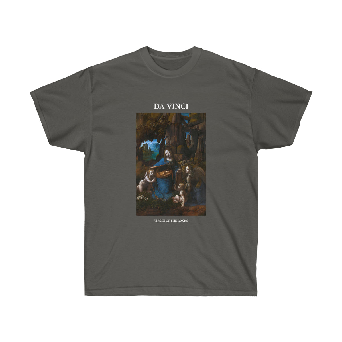 Leonardo da Vinci Virgin of the Rocks T-shirt