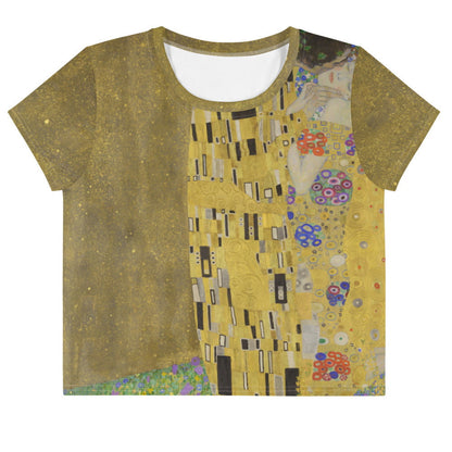 Klimt The Kiss Crop top