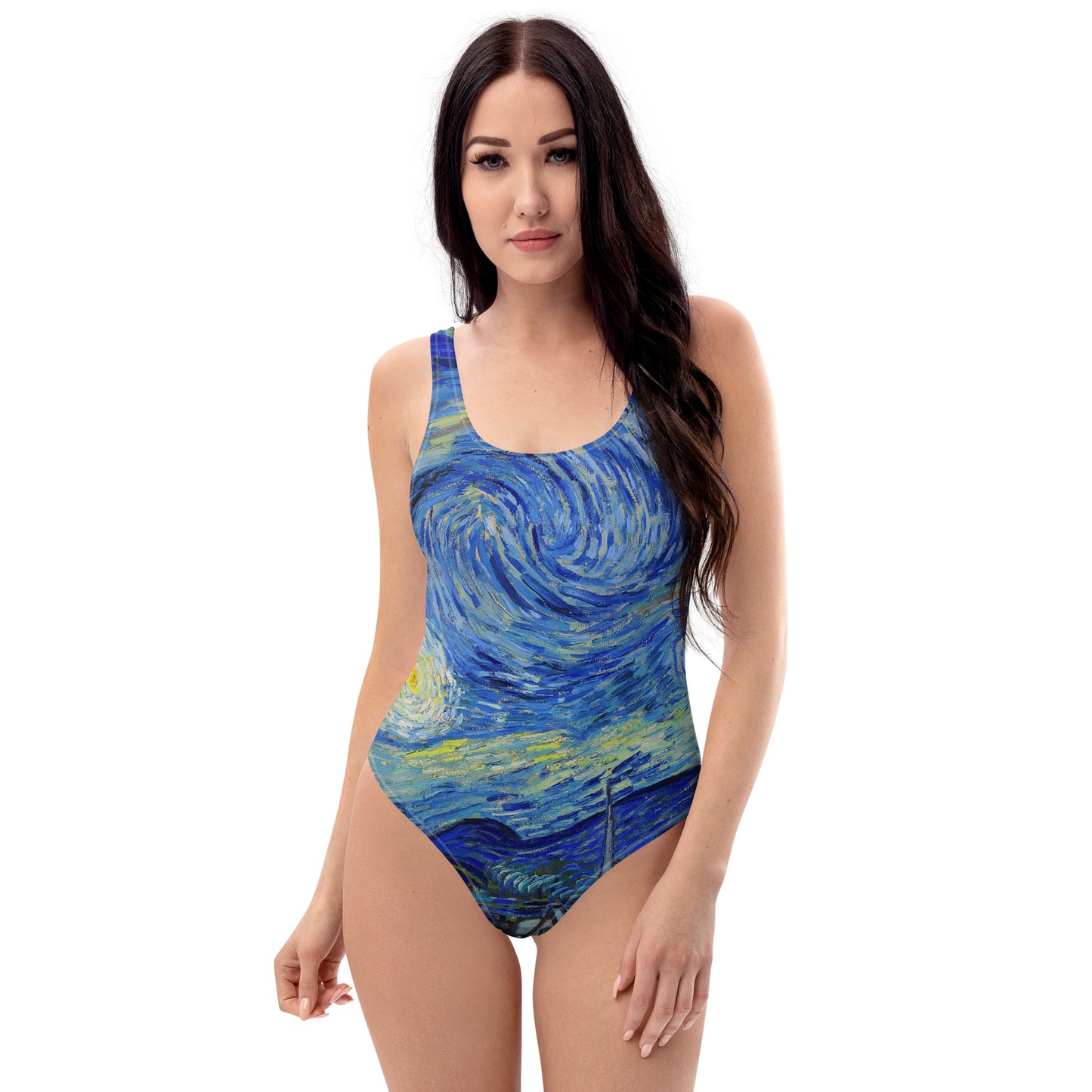 Vincent van Gogh The Starry Night  One-Piece Swimsuit