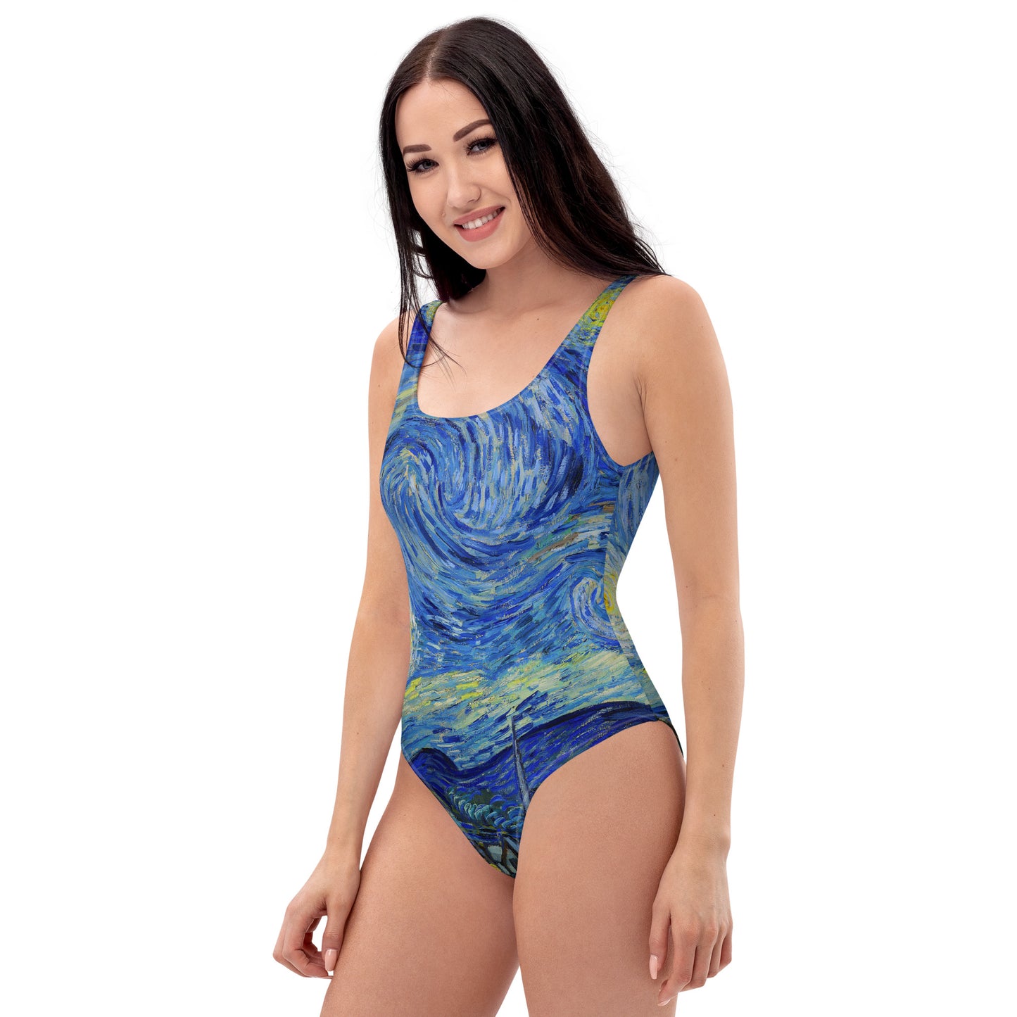 Vincent van Gogh The Starry Night  One-Piece Swimsuit