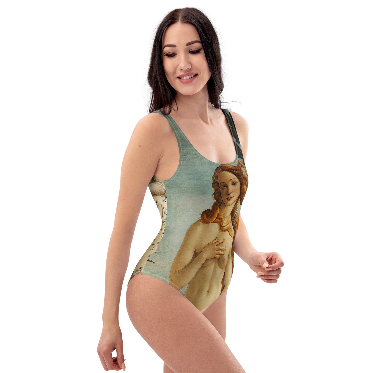 Sandro Botticelli The Birth of Venus One-Piece Swimsuit