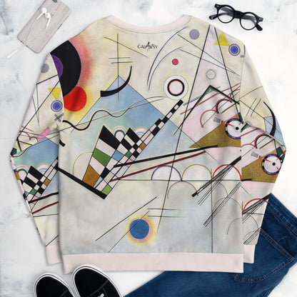 Wassily Kandinsky Yellow-Red-Blue Sweatshirt