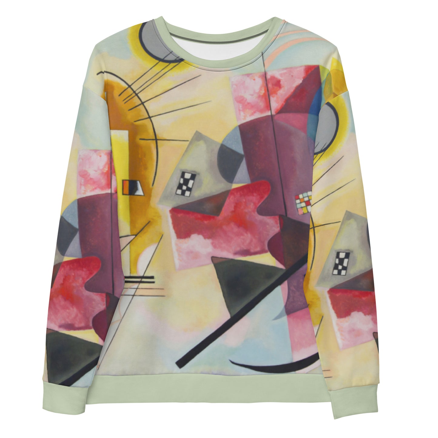 Wassily Kandinsky Yellow-Red-Blue Sweatshirt